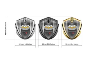 Toyota Badge Self Adhesive Tuning Style Glossy Top